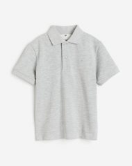 23L2-038 H&M Cotton Pique Polo Shirt - Category