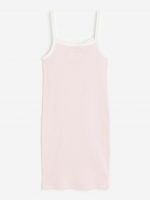 23L2-032 H&M Printed Ribbed Dress - Váy, đầm bé gái