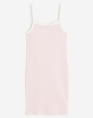 23L2-032 H&M Printed Ribbed Dress - Váy, đầm bé gái