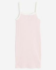 23L2-032 H&M Printed Ribbed Dress - 8-10 tuổi