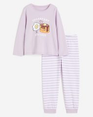 23L2-028 H&M Jersey pyjamas - Đồ bộ cho bé gái