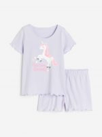 23L2-022 H&M Cotton pyjamas - 10-12 tuổi
