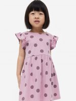 23L4-004 H&M Cotton Jersey Dress - Váy, đầm bé gái