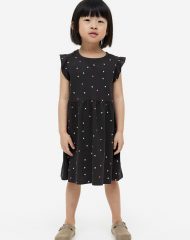 23L4-005 H&M Cotton Jersey Dress - Váy, đầm bé gái