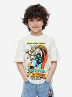 23L4-020 H&M Printed T-shirt - Áo thun bé trai