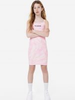 23L4-015 H&M Printed Ribbed Dress - Từ 14 tuổi trở lên