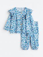 23L3-006 H&M 2-piece Cotton Set - 12-18 tháng
