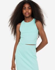 23L3-055 H&M 2-piece ribbed jersey set - Váy, đầm bé gái