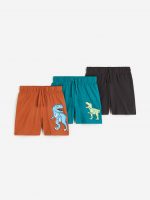23L3-083 H&M 3-pack Pull-on Shorts - Quần short, quần lửng bé trai