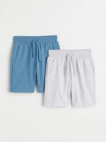 23L3-081 H&M 2-pack Sweatshorts - Quần short, quần lửng bé trai