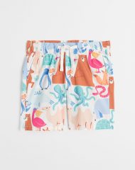 23L3-077 H&M Cotton Shorts - 9-10 tuổi