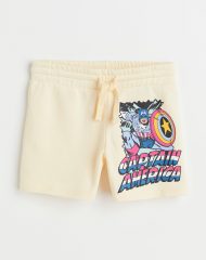 23L3-076 H&M Sweatshorts with Motif - Category