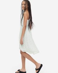 23L3-062 H&M Patterned Dress - 10-12 tuổi