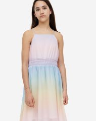 23L3-060 H&M Patterned Dress - 9-10 tuổi