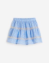 23L3-022 H&M Lace-trimmed Skirt - 6 tuổi