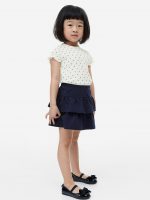 23L3-025 H&M 2-piece Cotton Set - 4-6 tuổi