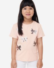 23G1-016 H&M T-shirt with Motif - 7 tuổi