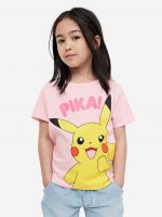 23G1-017 H&M Printed T-shirt - 8-10 tuổi