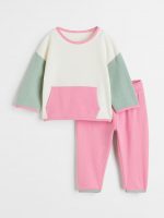23G1-002 H&M 2-piece Cotton Sweatshirt Set - 18-24 tháng