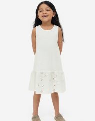 23G1-024 H&M A-line Cotton Dress - BÉ GÁI