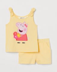23G1-034 H&M 2-piece printed jersey set - Category