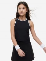23G1-038 H&M DryMove™ Short Sports Tank Top - 12-14 tuổi