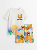 23G1-090 H&M Printed pyjamas - Đồ bộ cho bé trai