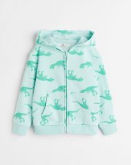 23G1-081 H&M Hooded Jacket - Áo Khoác - Áo lạnh - Áo len bé trai