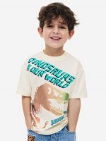 23G1-077 H&M Printed T-shirt - Áo thun bé trai