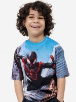 23G1-074 H&M Printed T-shirt - Áo thun bé trai