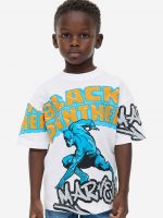23G1-073 H&M Printed T-shirt - Áo thun bé trai