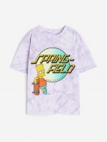 23G1-072 H&M Printed T-shirt - Áo thun bé trai