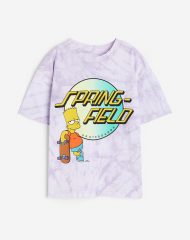 23G1-072 H&M Printed T-shirt - Áo thun bé trai