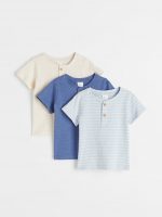 23G1-053 H&M 3-pack T-shirts - 18-24 tháng
