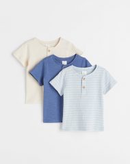 23G1-053 H&M 3-pack T-shirts - 18-24 tháng