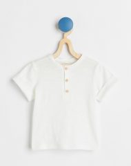 23G1-051 H&M T-shirt with Buttons - Áo thun bé trai