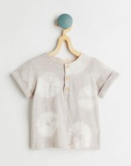 23G1-050 H&M T-shirt with Buttons - 2-4 tuổi