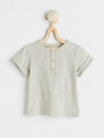 23G1-049 H&M T-shirt with Buttons - 12-18 tháng
