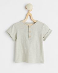 23G1-049 H&M T-shirt with Buttons - 12-18 tháng