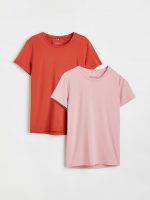 23G1-040 H&M 2-pack DryMove™ Sports Tops - 12-14 tuổi
