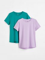 23G1-039 H&M 2-pack DryMove™ Sports Tops - 12-14 tuổi