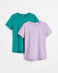 23G1-039 H&M 2-pack DryMove™ Sports Tops - Từ 14 tuổi trở lên