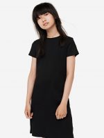 23G1-043 H&M Ribbed T-shirt dress - Váy, đầm bé gái