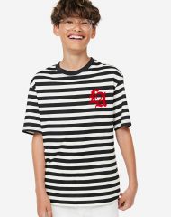 23G2-022 H&M Printed jersey T-shirt - 12-14 tuổi