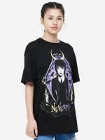 23G2-010 H&M Oversized Printed T-shirt - 12-14 tuổi
