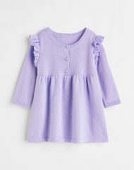 23S2-007 H&M Knit Dress - Váy, đầm bé gái