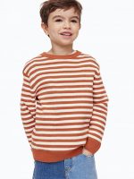 23S2-027 H&M Rib-knit Sweater - Áo Khoác - Áo lạnh - Áo len bé trai