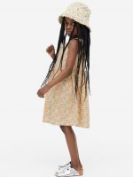23S2-018 H&M Cotton Dress - Váy, đầm bé gái