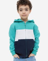 23S3-060 H&M Hooded Jacket - Áo Khoác - Áo lạnh - Áo len bé trai