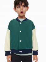 23S3-058 H&M Baseball Jacket - Áo Khoác - Áo lạnh - Áo len bé trai